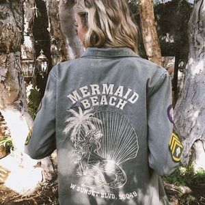 Spell & The Gypsy Mermaid Twill Jacket Size Small